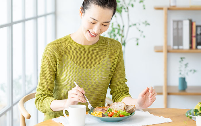 食事と間食を続けて摂らない