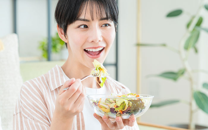 咀嚼の効能：よく噛む、飲み込みやすくする