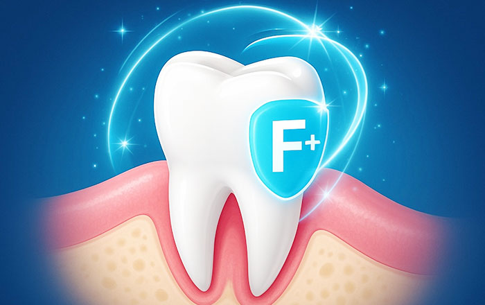 フッ化物は虫歯からお子さんを守る強い味方