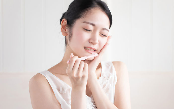 ホワイトニングでしみる原因:もともと知覚過敏の症状があるから
