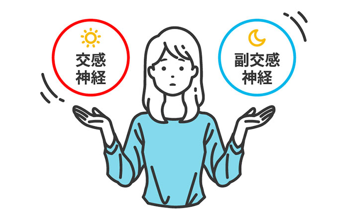 時間帯によって痛みに波がある理由:自律神経の切り替わり
